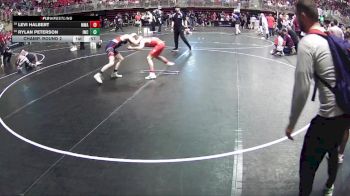 102 lbs Champ. Round 2 - Rylan Peterson, Impact Wrestling Club vs Levi Halbert, MWC Wrestling Academy