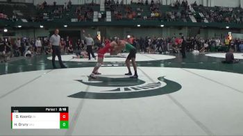 133 lbs Quarterfinal - Dylan Koontz, Ohio State vs Haiden Drury, Utah Valley University