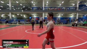 84 lbs Placement Matches (16 Team) - Deacon Gibbs, Contenders Wrestling Academy vs AJ Bechlem, Westshore