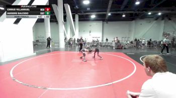 81 lbs Semifinal - Cirrus Villarruel, McKinleyville Panthers vs Jaegers Salcedo, Unattached