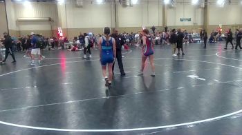 124 lbs Quarterfinal - Addison Hartley, Florida Phoenix vs Hailey DeMeglio, Central Florida Wrestling