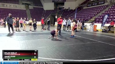 76-79 lbs Round 3 - Samir Khan, Colorado vs Rylan Shelly, Chatfield Wrestling Club