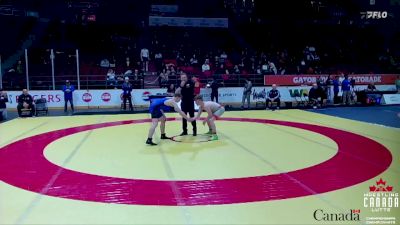 71kg Quarterfinal - Jerin Coles, Unafilliated vs Cohen Paley, Kingston WC