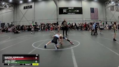 60 lbs Round 1 (4 Team) - Hunter Vermeulen, Grit Mat Club vs KEVIN CODY, High Pace Wrestling