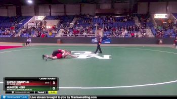 125 lbs Champ. Round 1 - Conor Knopick, St. Cloud State vs Hunter Heim, Minnesota State Moorhead