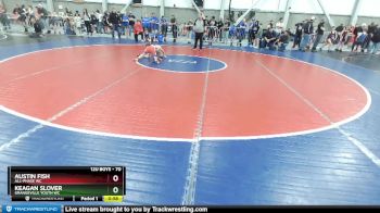 70 lbs Cons. Round 1 - Keagan Slover, Grangeville Youth WC vs Austin Fish, All-Phase WC