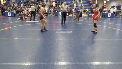 106 lbs Quarterfinal - Rylee Mains, Southmoreland vs Finley Fourspring, Corry