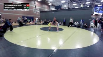 85 lbs Round 1 - Alessandra Hernandez, Fighting Squirrels Wrestling Club vs Mylah Garcia, Small Town Grims