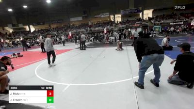 58 lbs Consi Of 8 #2 - Jackson Mutz, Other Team vs Julisa Franco, Colorado Bad Boys