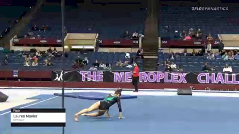 Lauren Monier - Floor, Elmwood - 2021 Metroplex Challenge