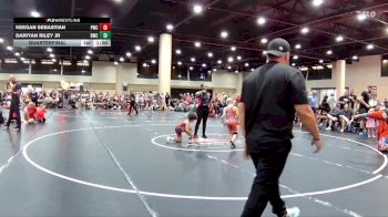 65 lbs Quarterfinal - Dariyan Riley Jr, Delta Wrestling Club vs Keegan Sebastian, PWC