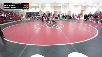 190 lbs Semis & 3rd Wb (16 Team) - JOSUE MENDOZA, Jackson County vs Mitchell Weaver, Glynn Academy