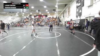 190 lbs Quarterfinal - Mason Savidan, St. John Bosco vs Logan Trevino, Calvary Chapel/SA