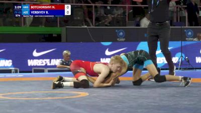 45 kg 1/4 Final - Nikoloz Botchorishvili, Georgia vs Bashir Verdiyev, Azerbaijan