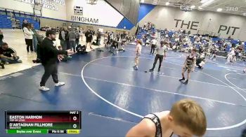 103 lbs Cons. Round 1 - Easton Harmon, Top Of Utah vs D`Artagnan Fillmore, Wasatch