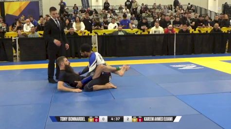 Kareem Ahmed Elrawi vs Tony Bonnardel 2024 World IBJJF Jiu-Jitsu No-Gi Championship