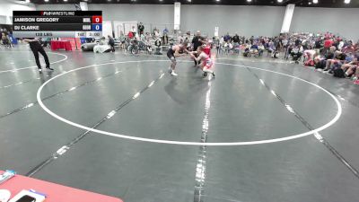 138 lbs Jamison Gregory, Team Michigan Blue vs DJ Clarke, Georgia
