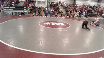 117-120 lbs Round 3 - Rylen Jones, Gering vs Kaiden Shatto, Douglas