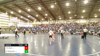 95 lbs Semifinal - Moses Mark, Brighton Wrestling Club vs Braunx McKenzie, Westlake