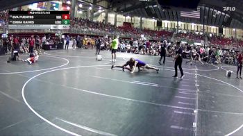 113 lbs Champ. Round 1 - Eva Fuentes, Warrior Wrestling Academy vs Emma Kahrs, Garden County Wrestling Club