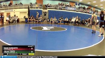 110 lbs Round 2 (4 Team) - Micah Tonte, Franklin Community vs Isaac Suddarth, Noblesville