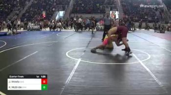 Quarterfinal - Joshua Woody, Ganado Wrestling Club vs Kameron McBride, Grindhouse Wrestling Club