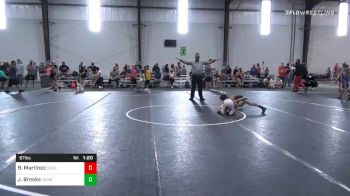 67 lbs Prelims - Bradley Martinez, Cougar WC vs Joshua Brooks, Team Punisher