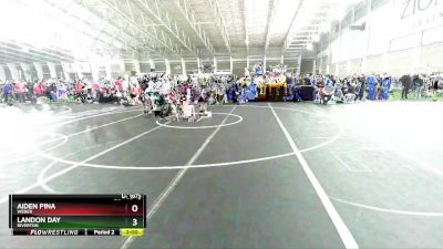 138 lbs Cons. Round 4 - Landon Day, Riverton vs Aiden Pina, Weber