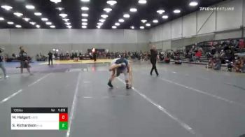 135 lbs 3rd Place - Mitchell Helgert, Ascend Wrestling Academy vs Sam Richardson, Hillsboro Wrestling Club