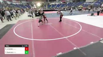 78 lbs Consolation - Peyton Jimenez, Mayhem Athletics vs Thiago Guerrero, Brighton WC