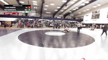 174 lbs Champ. Round 1 - Luke Thomas, Alvernia vs Nick Montanye, Messiah