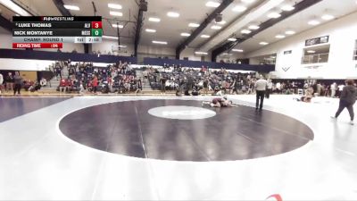 174 lbs Champ. Round 1 - Luke Thomas, Alvernia vs Nick Montanye, Messiah