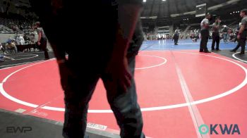 56 lbs Rr Rnd 2 - Harvey Bettinger, Wagoner Takedown Club vs Amavi Cline, Coweta Tiger Wrestling
