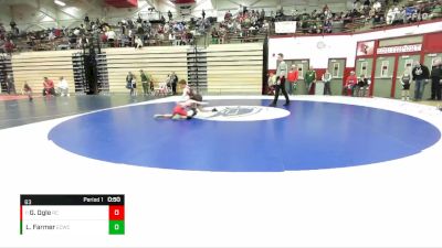 63 lbs Cons. Round 2 - Gavin Ogle, Red Cobra vs Logan Farmer, East Central Wrestling Club