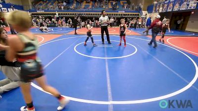 80 lbs Rr Rnd 5 - Berkeley Ray, Dark Cloud Wrestling Club vs Carson Riley, Skiatook Youth Wrestling 2022-23