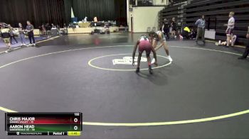 132 lbs Placement - Chris Major, Shades Valley vs Aaron Head, Gardendale Hs