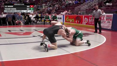 172 lbs First Round - J.d. Heiser, Boyertown vs Tucker Seidel, West Perry