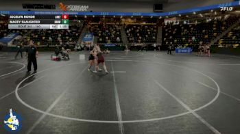 190 lbs Champ. Round 1 - Jocelyn Rohde, Ankeny vs Macey Slaughter, Raccoon River-Northwest