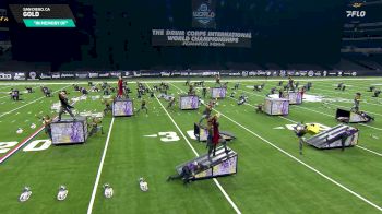 Gold "IN MEMORY OF" at 2024 DCI World Championship