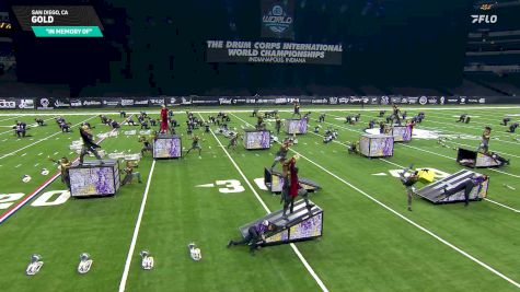 Gold "IN MEMORY OF" at 2024 DCI World Championship