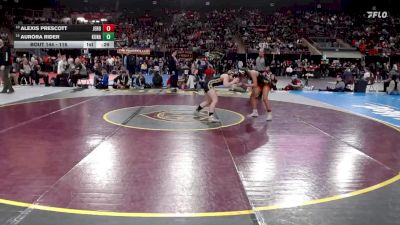 115 lbs Cons. Round 1 - Alexis Prescott, Jerome vs Aurora Rider, Kuna