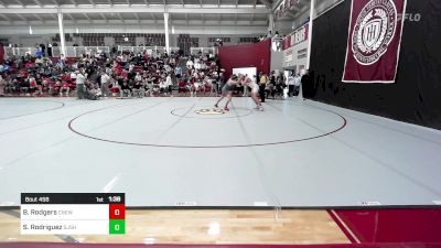 190 lbs Quarterfinal - Braxton Rodgers, Cardinal Newman vs Sebastian Rodriguez, St. John's School