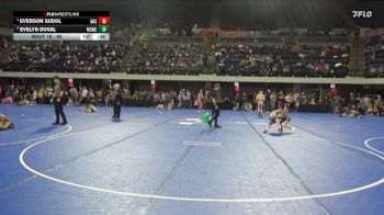 65 lbs Quarterfinal - Everson Sudol, Nashua-Plainfield vs Evelyn Duval, Bison Wrestling Club