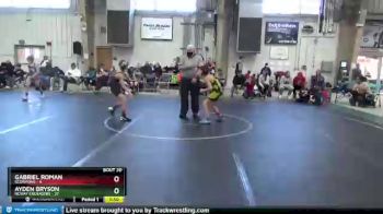 72 lbs Round 5 (8 Team) - Ayden Bryson, NCWAY Crusaders vs Gabriel Roman, Scorpions