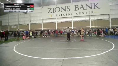 110 lbs 1st Place Match - Laker Nau Rarick, Westlake Wrestling Club vs Kyndal Halgren, Iron County Wrestling Academy