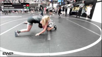 135 lbs Consolation - Skye Wynn, El Reno Wrestling Club vs Hailey Sisson, Shelton Wrestling Academy