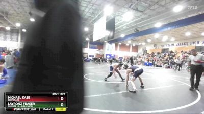 144 lbs Quarterfinal - Michael Kase, Chaminade vs Layronz Fraser, Granite Hills (El Cajon)