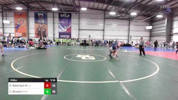 170 lbs Rr Rnd 2 - RJ (Ronald) Robinson III, Illinois Menace vs Coy Bryson, Buffalo Valley Black