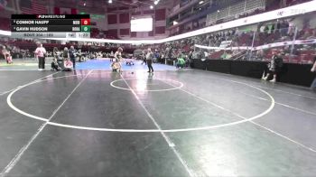 165 lbs Quarterfinal - Connor Hauff, Meridian vs Gavin Hudson, Borah
