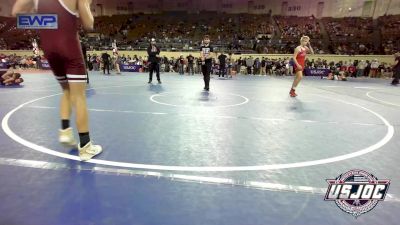 98 lbs Round Of 16 - Sawyer Freisberg, Caney Valley Wrestling vs Colby Fowler, Eagle Fang Wrestling